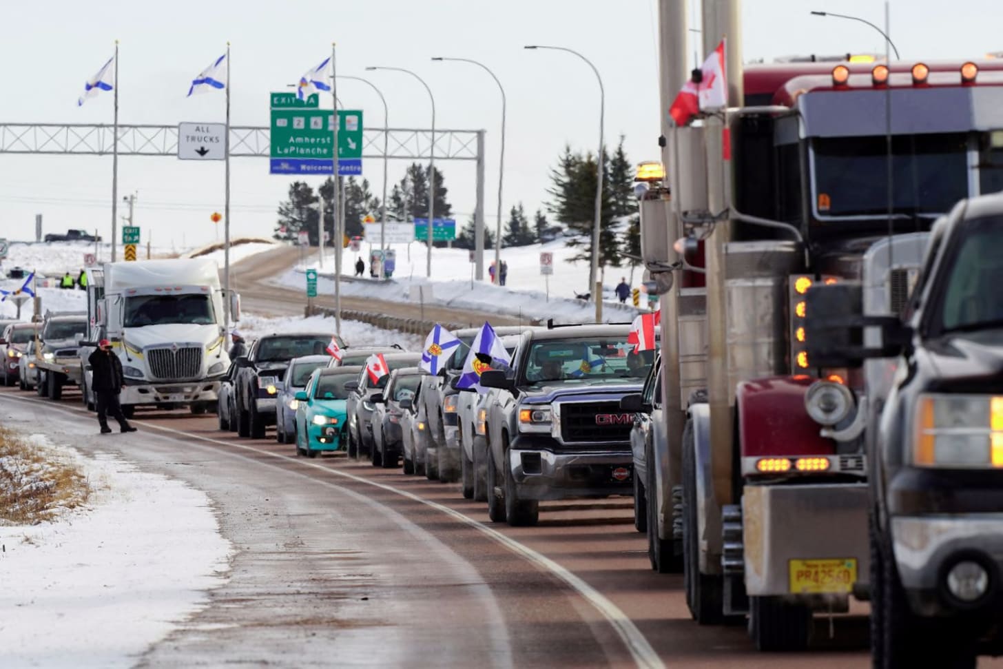 Why an anti-vaccine mandate trucker convoy called the Freedom Rally is  driving across Canada - The Globe and Mail