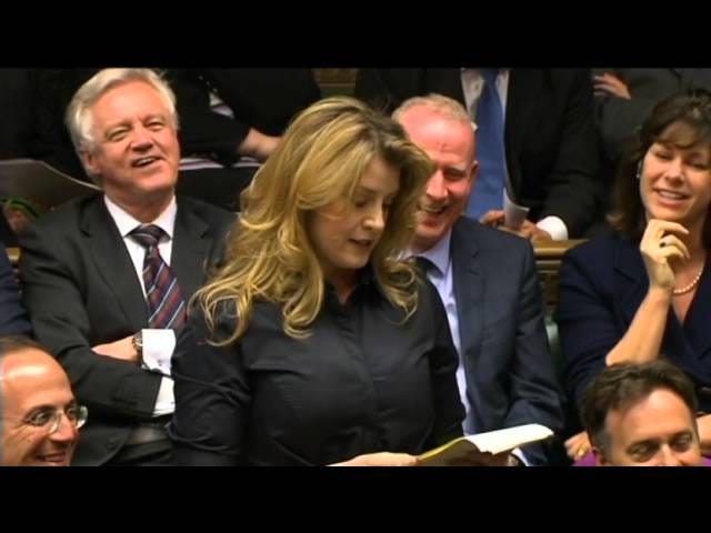 Penny Mordaunt gives the 'Loyal Address' following the Queen's Speech -  YouTube