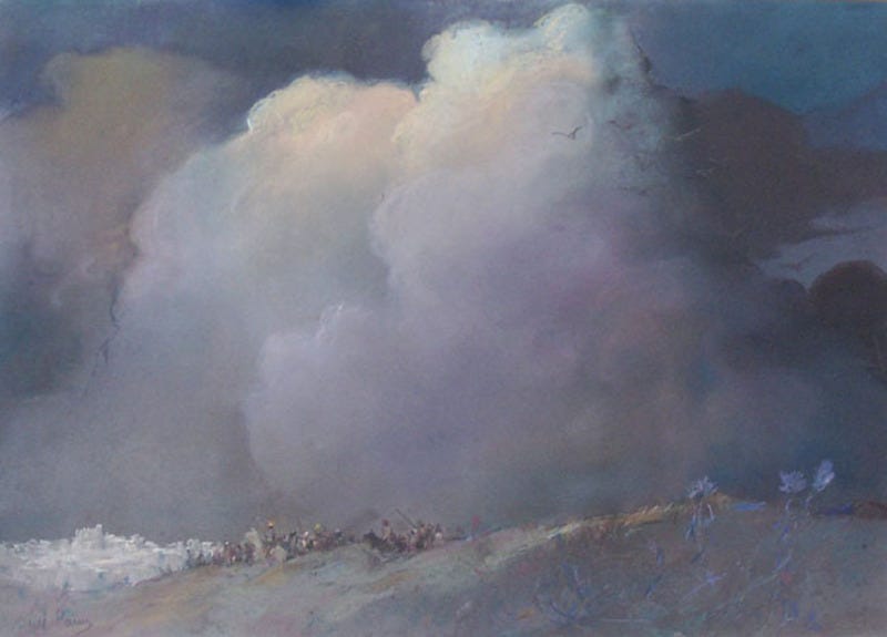 The Storm (after the Crucifixion) by | Abel Pfeffermann PANN | buy art  online | artprice