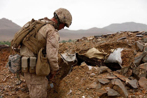 war in Afghanistan U.S. solider