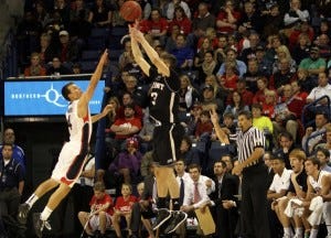 Bosko Kostur - Credit Torrey Vail via Bryant University Athletics 