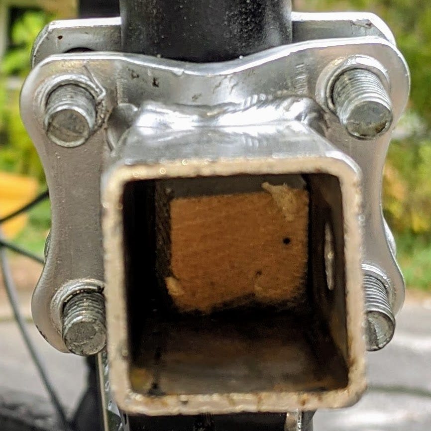 WeeRide connector with wood shim