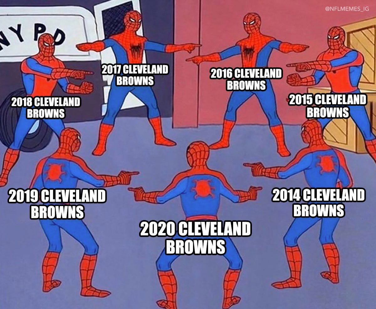 NFL Memes on Twitter: "“ThE bRoWns WiLl fInAlLy pUt iT tOgEtHeR tHiS YeAr”…  "