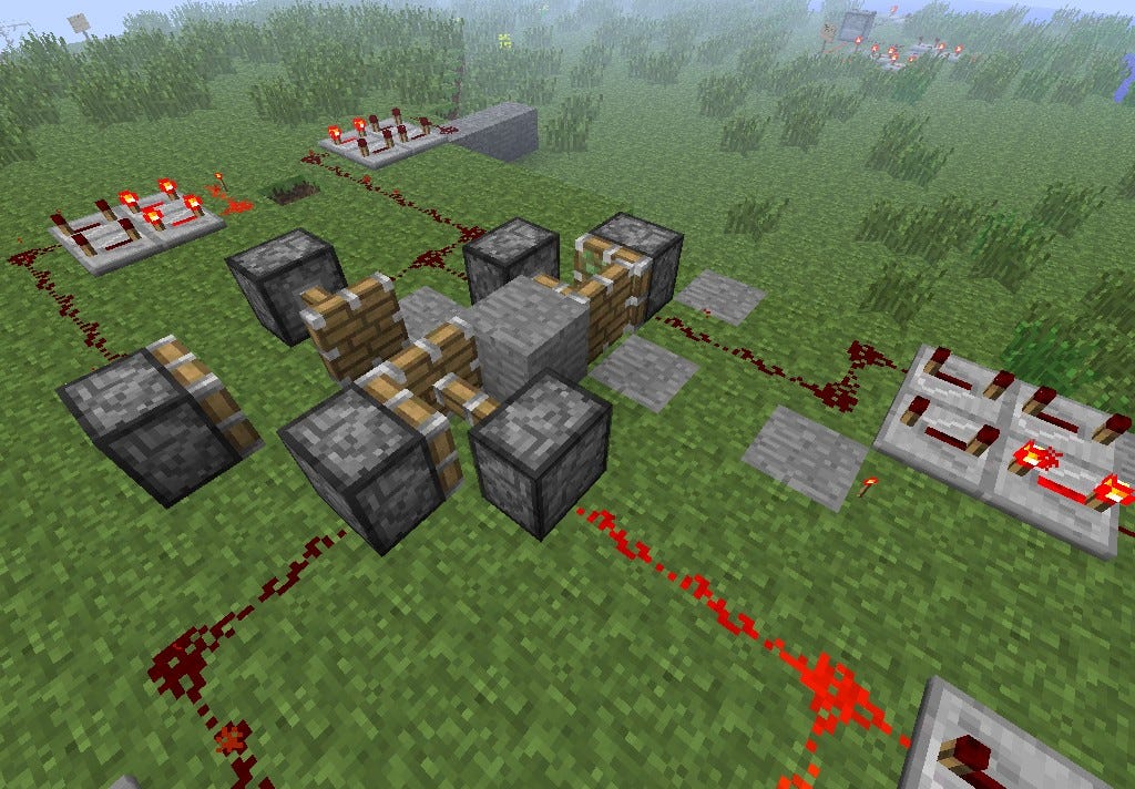 Redstone Machines Minecraft Project