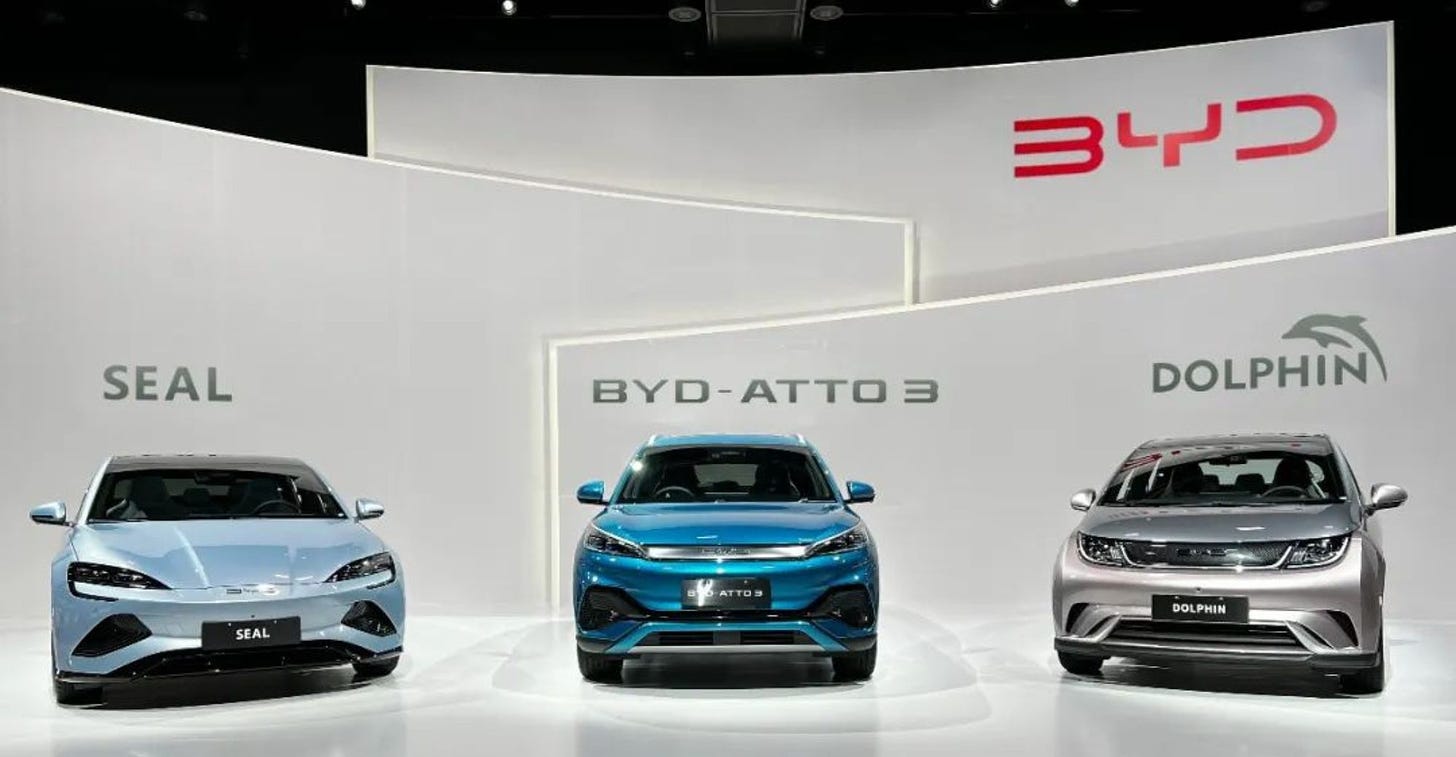 BYD Announces Entry into Japanese Passenger Car Market