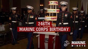 Marine corps birthday cake 246th birthday
