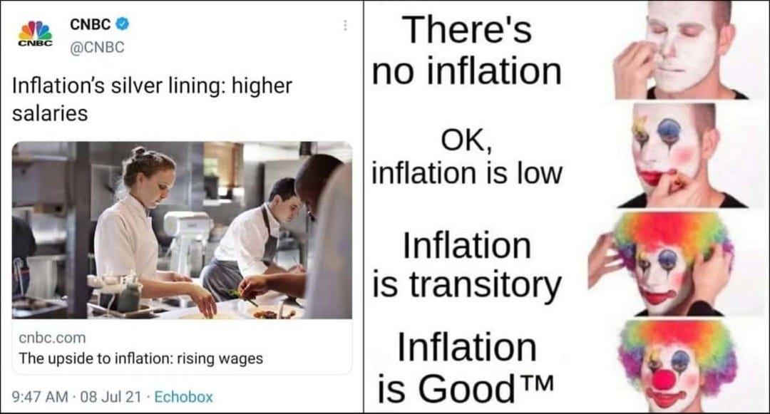 Inflation is good - Meme subido por sasukeplox :) Memedroid