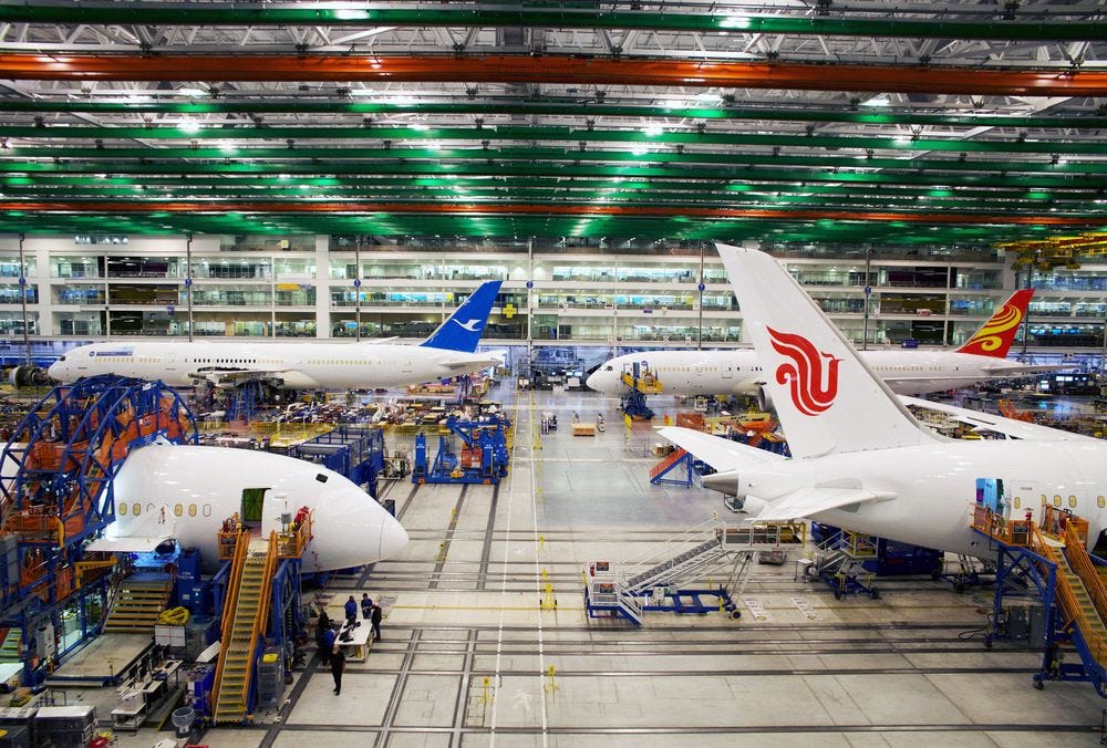 Boeing Halts All Jet Assembly With Closing of Last 787 Plant - Bloomberg