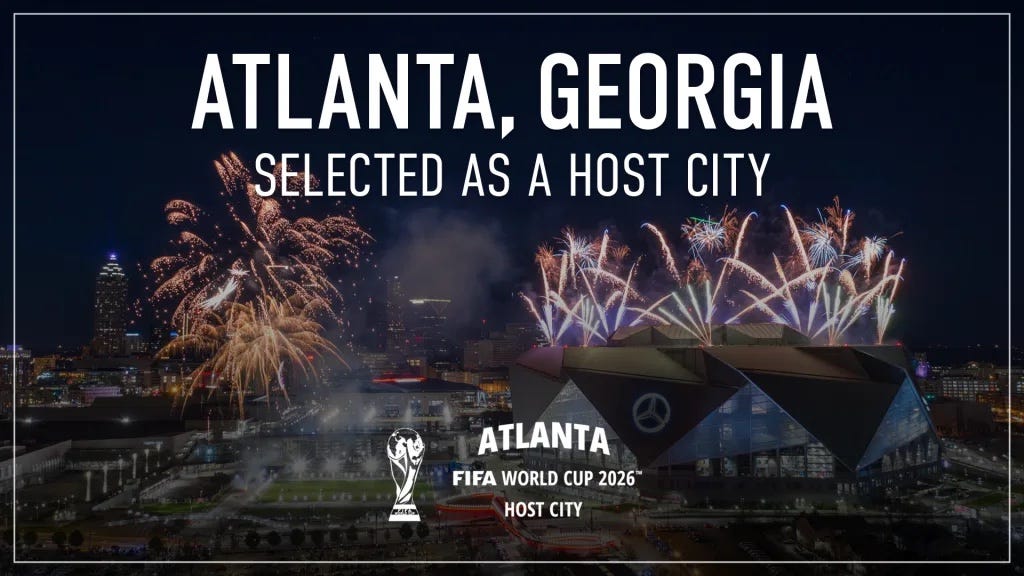 Atlanta Officially Chosen as a 2026 World Cup Host City - Global Atlanta