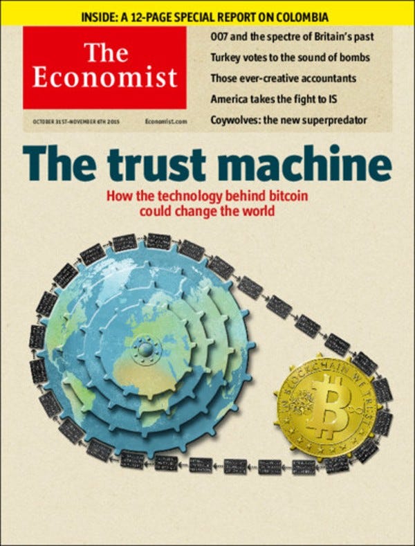 This cover of the Economist inaugurates a new era