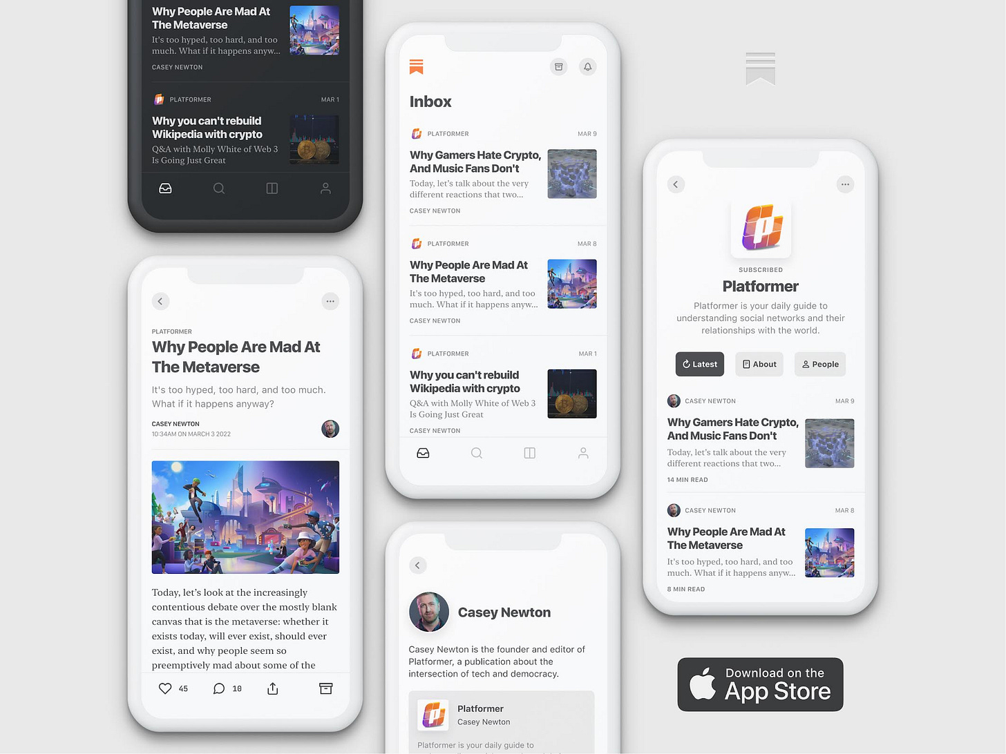 The Substack app (Substack)