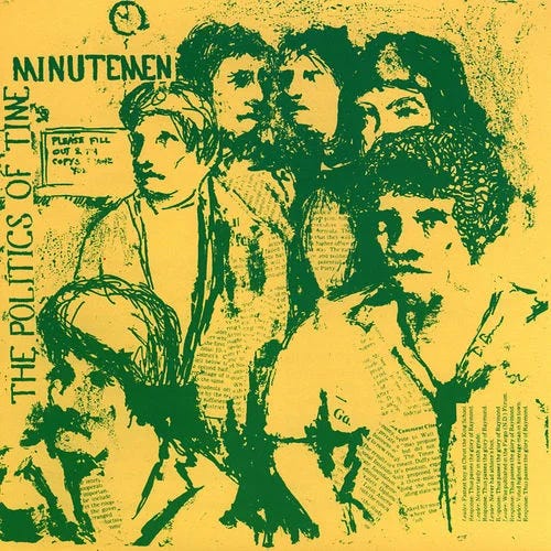 Cover art for The Politics of Time by Minutemen