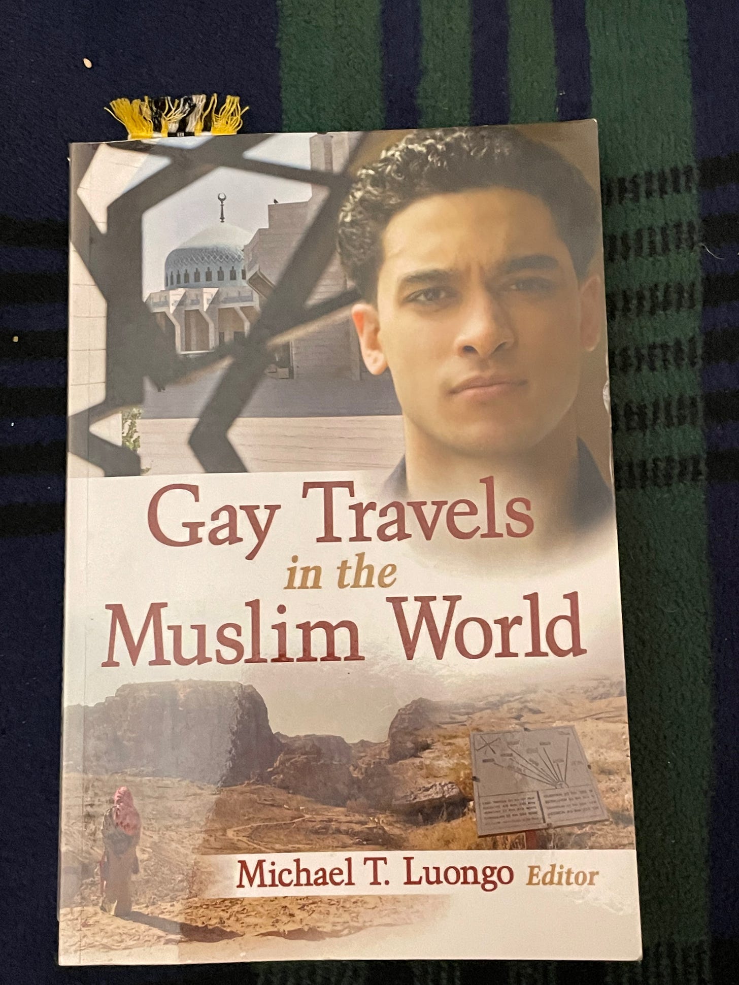 Photo of the cover of the book Gay Travels in the Muslim World, Michael T. Luongo, editor