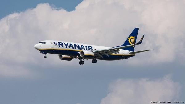 Ryanair 3 вересня розпочинає виконувати регулярні рейси з Києва до Берліна