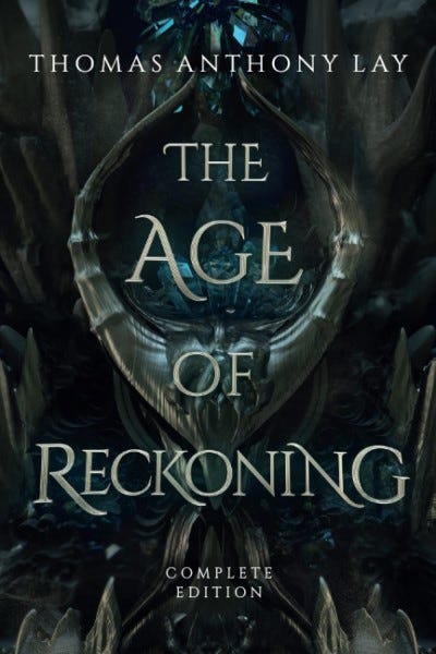 Book cover of The Age of Reckoning by Thomas Anthony Lay