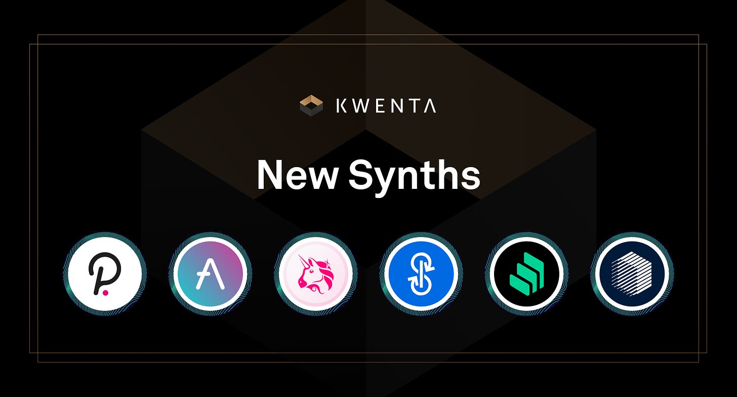 New Synths on Kwenta
