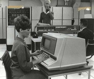 computer in the 60s | Old computers, Computer history, Vintage office