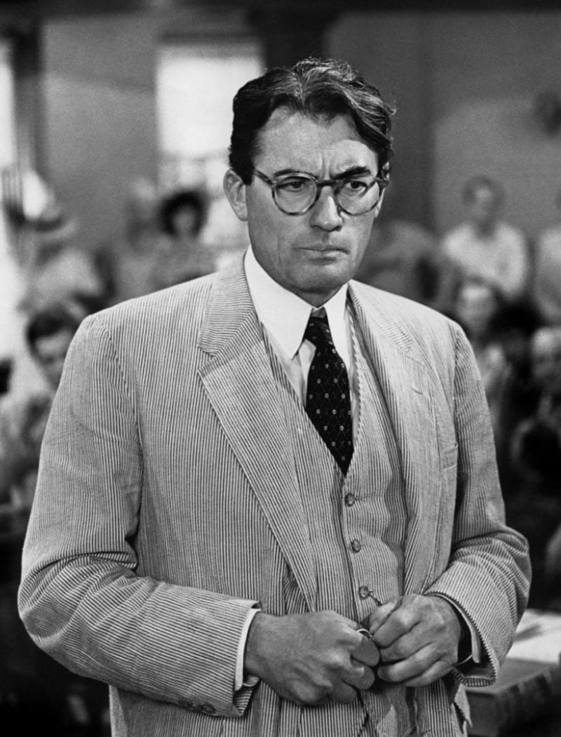 Gregory Peck in To Kill a Mockingbird » BAMF Style