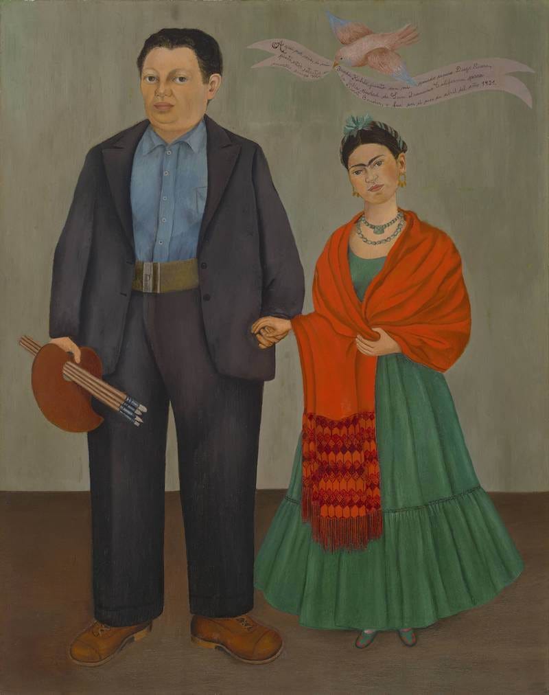 Frieda and Diego Rivera, 1931 by Frida Kahlo