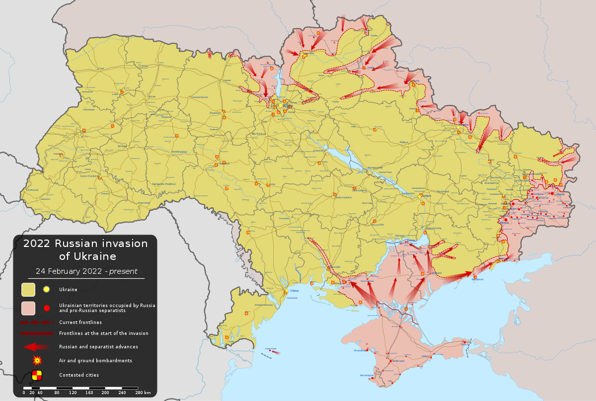 Russo-Ukrainian War - Wikipedia