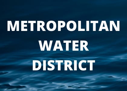 water values podcast metropolitan water district