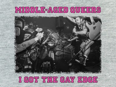Middle Aged Queers Gay Edge