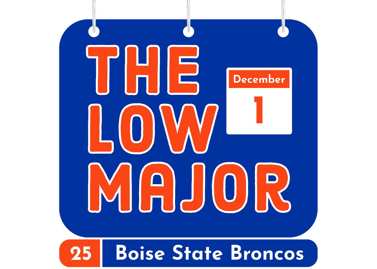 Name-a-Day Calendar Boise State logo