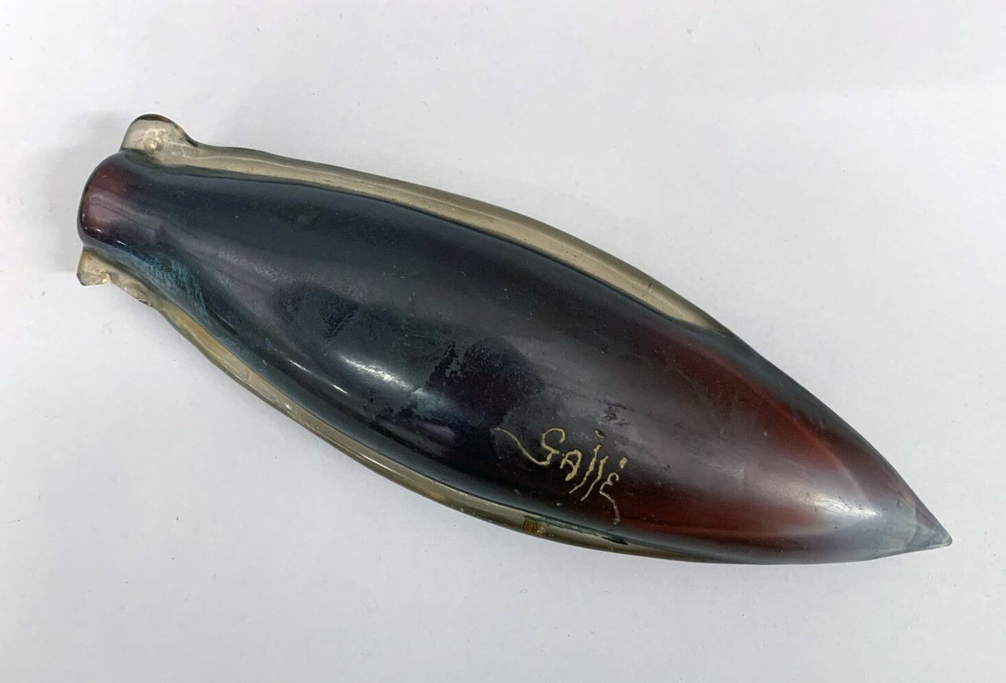 Émile Gallé, Amphora shaped suspended soliflore, 22,5 cm, signed, private collection (photo ©Marambat de Malafosse 2021).