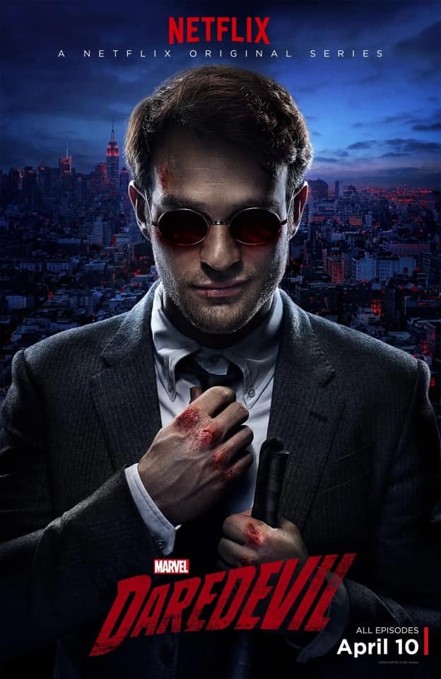 A Netflix promotional poster for season 1 of Daredevil.