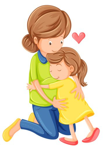 mother and child clipart - Clip Art Library