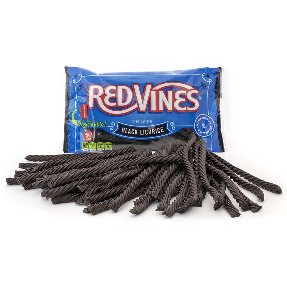 Red Vines Black Licorice Twists, 16oz Bag - Walmart.com