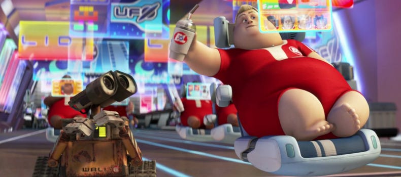 A list of ways our society is already like Pixar's dystopia in WALL·E