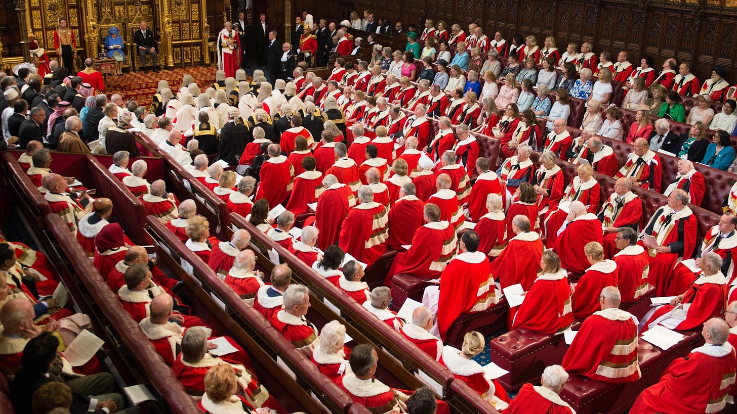 House of Lords reform plan urges cutting numbers by quarter | Financial  Times