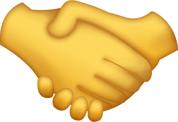 Handshake Emoji [Download iPhone Emojis] | Emoji Island