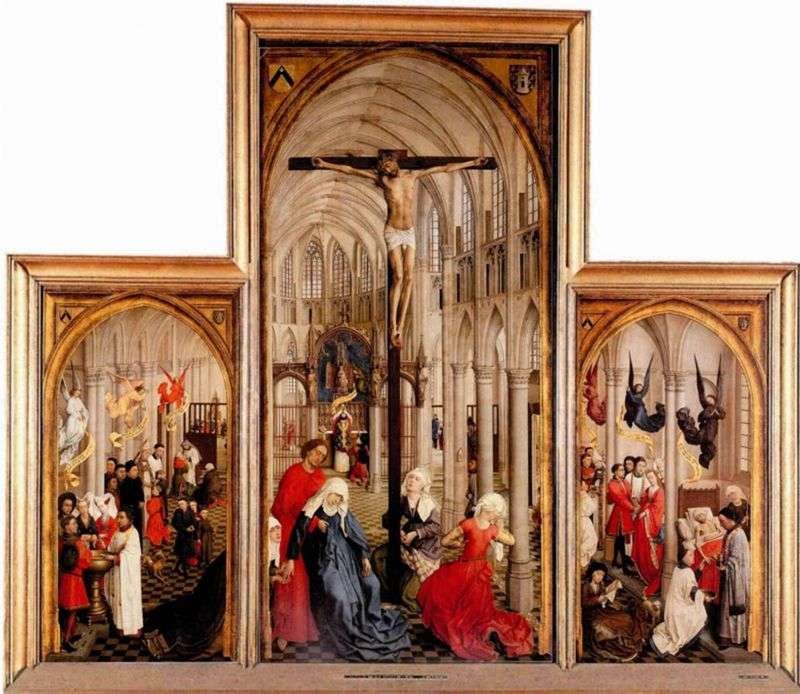 Triptych “The Seven Sacraments” by Rogier van der Weyden ❤️ - Weiden Rogier