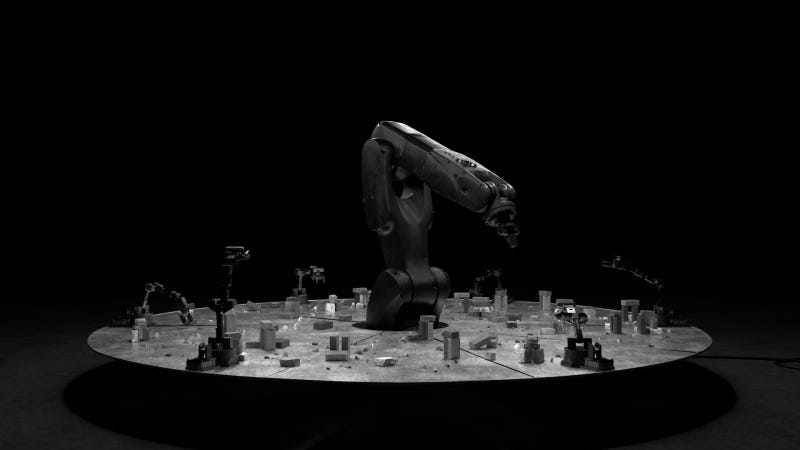 KachiChan_Sisyphus_RobotArms-On-A-Platform