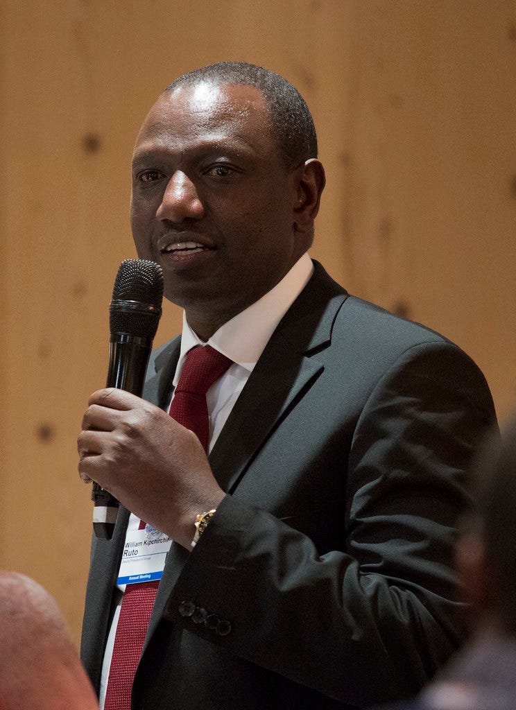 Vice President William Ruto of Kenya speaking at World Eco… | Flickr