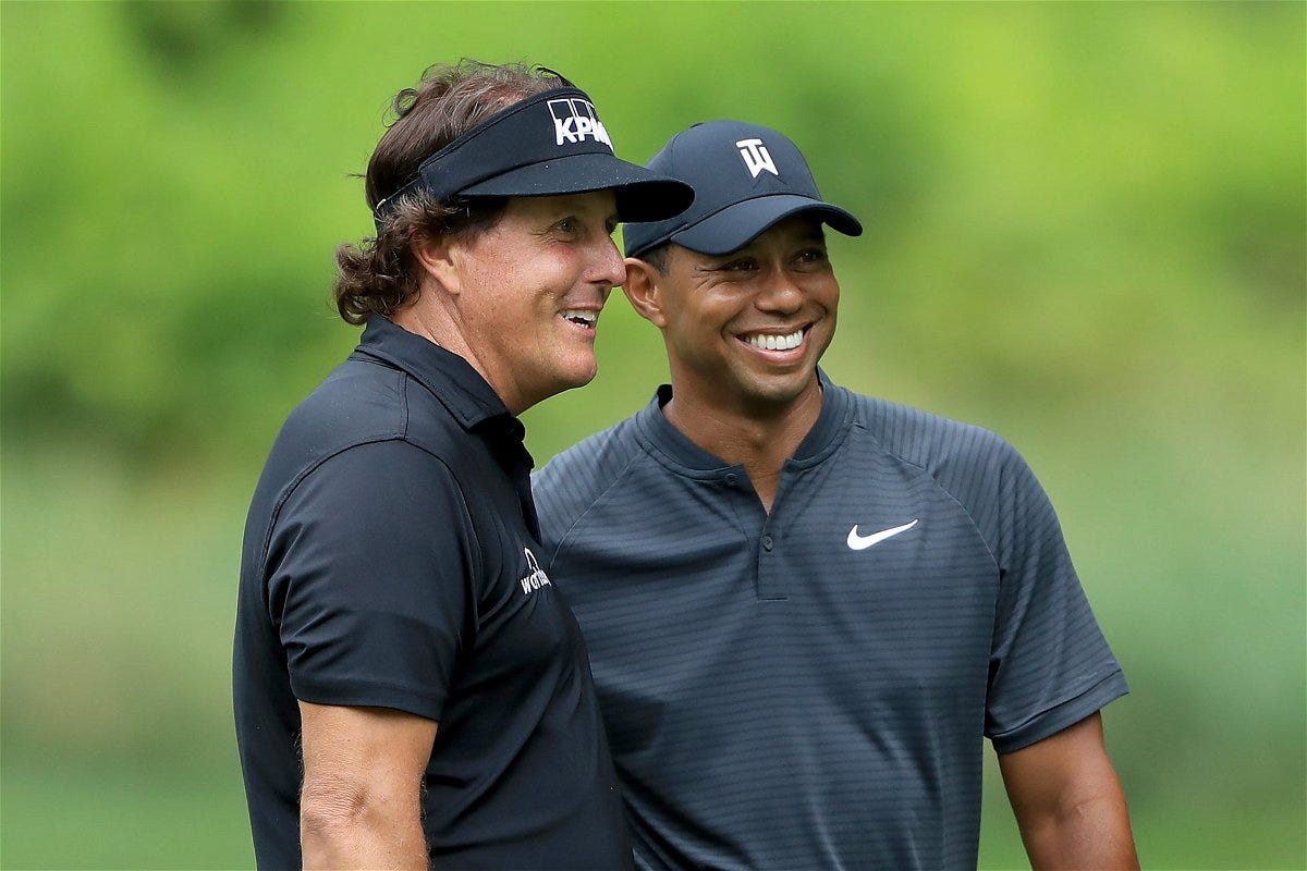 When Tiger Woods Had the Perfect Reaction to Phil Mickelson Joining the  Champions Tour: 'There's No Reason Why He Can't Win Every Event He Plays  Out There' - EssentiallySports
