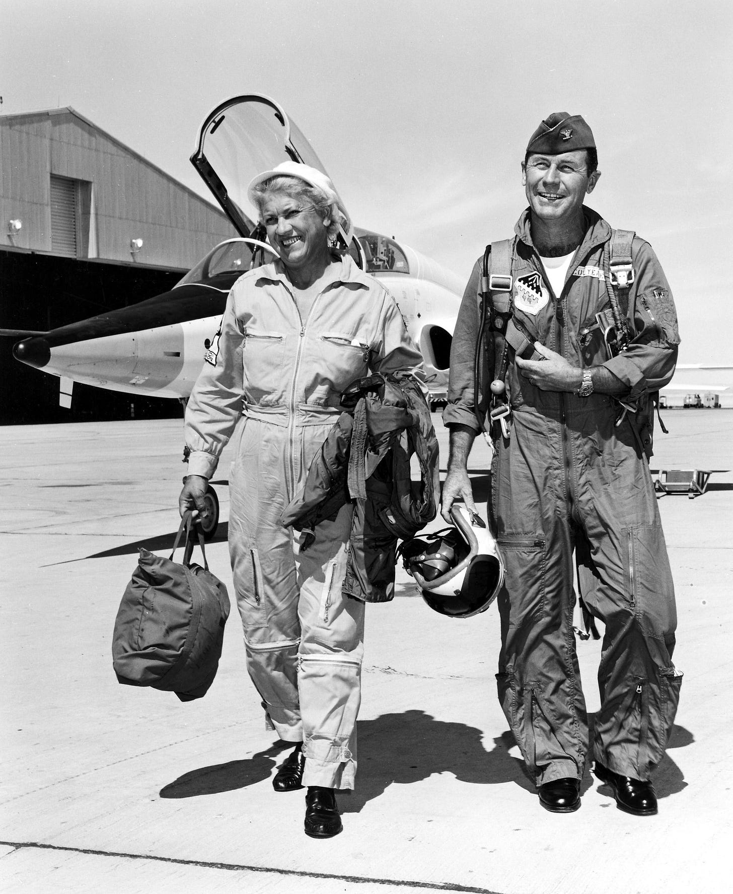 Love of flight unites Cochran, Yeager &gt; U.S. Air Force &gt; Article Display