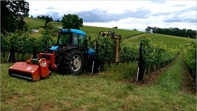  Click on the image to watch Ernie in action, hedging and mowing