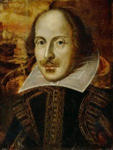 Photo of William Shakespeare.