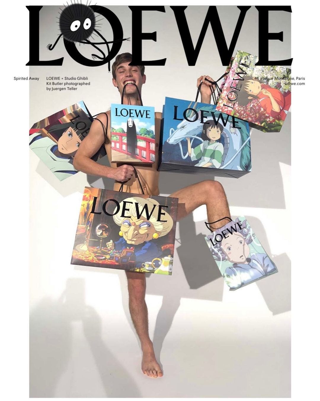 Loewe x El viaje de Chihiro de JW Anderson - RUNWAY Oficial de MAGAZINE ®