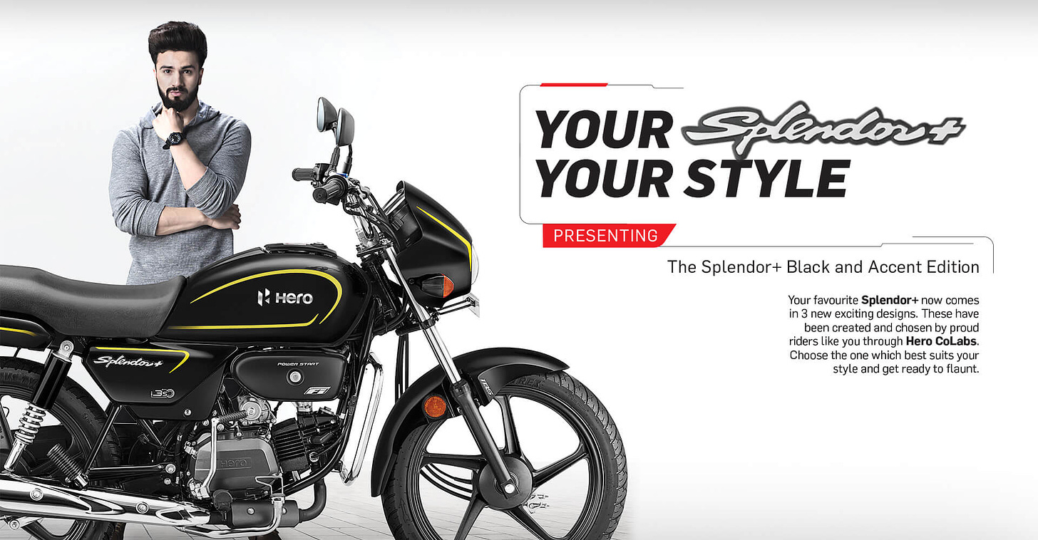 Splendor+ BS6 Bike, Images, Mileage, Price, New BS 6 Motorcycle -  HeroMotoCorp