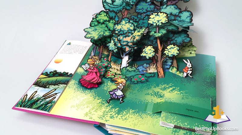 Alice Wonderland Pop-up book