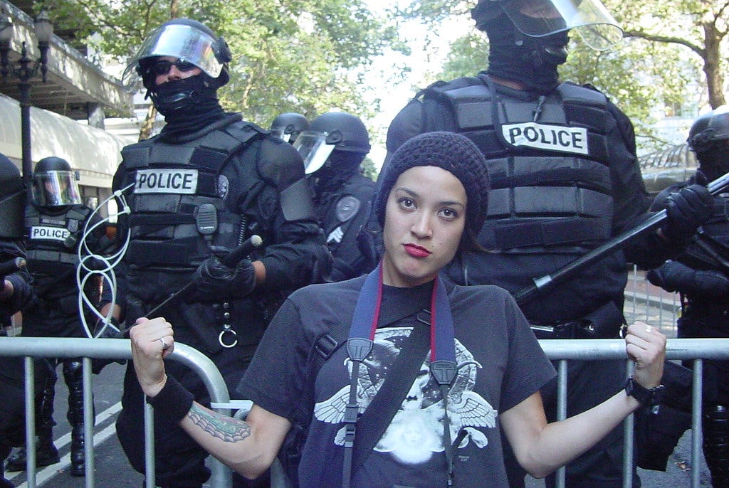 princess and the riot cops