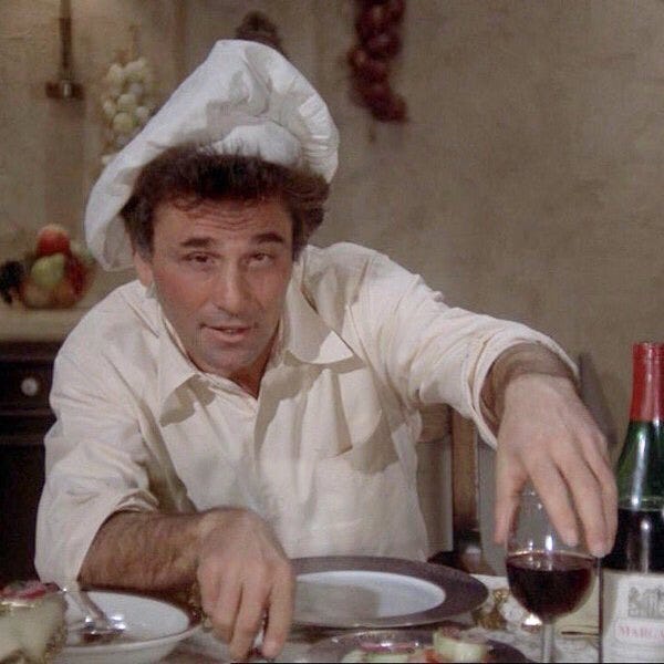 Cooking with Columbo - The Life & Times of Hollywood