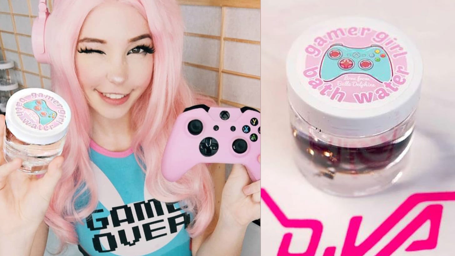 Who is Belle Delphine? 19-year-old Instagram Model Sells Her Own Bath Water  for $30 a Jar