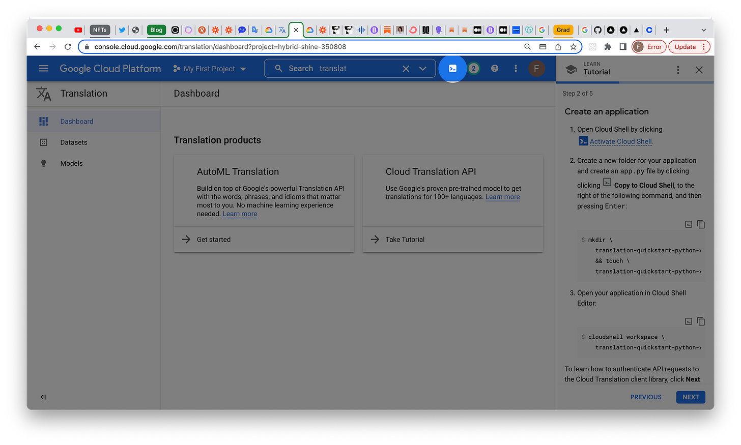 How I'm building a translation workflow for my self hosted Ghost blog using Google Cloud Platform's Translation API - part 1