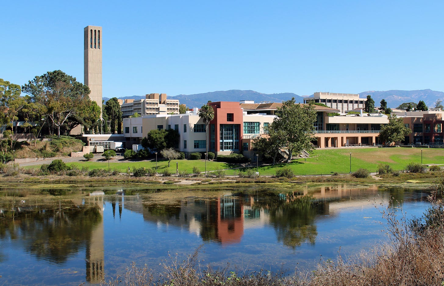 The UCSB campus