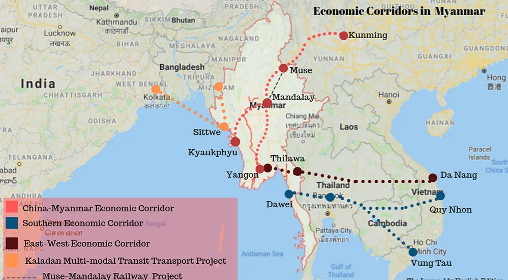 POST COVID EFFECTS ON THE CHINA MYANMAR ECONOMIC CORRIDOR (CMEC) – USI